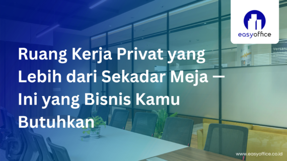 Private Office Coworking Space: Fully Furnished, Harga 2,9 Juta